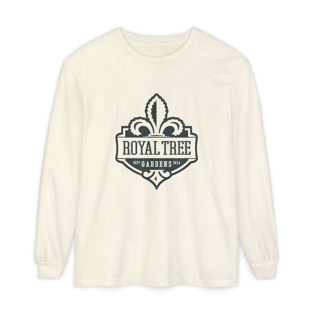 Royal Tree Crest Long Sleeve Tee — Ivory