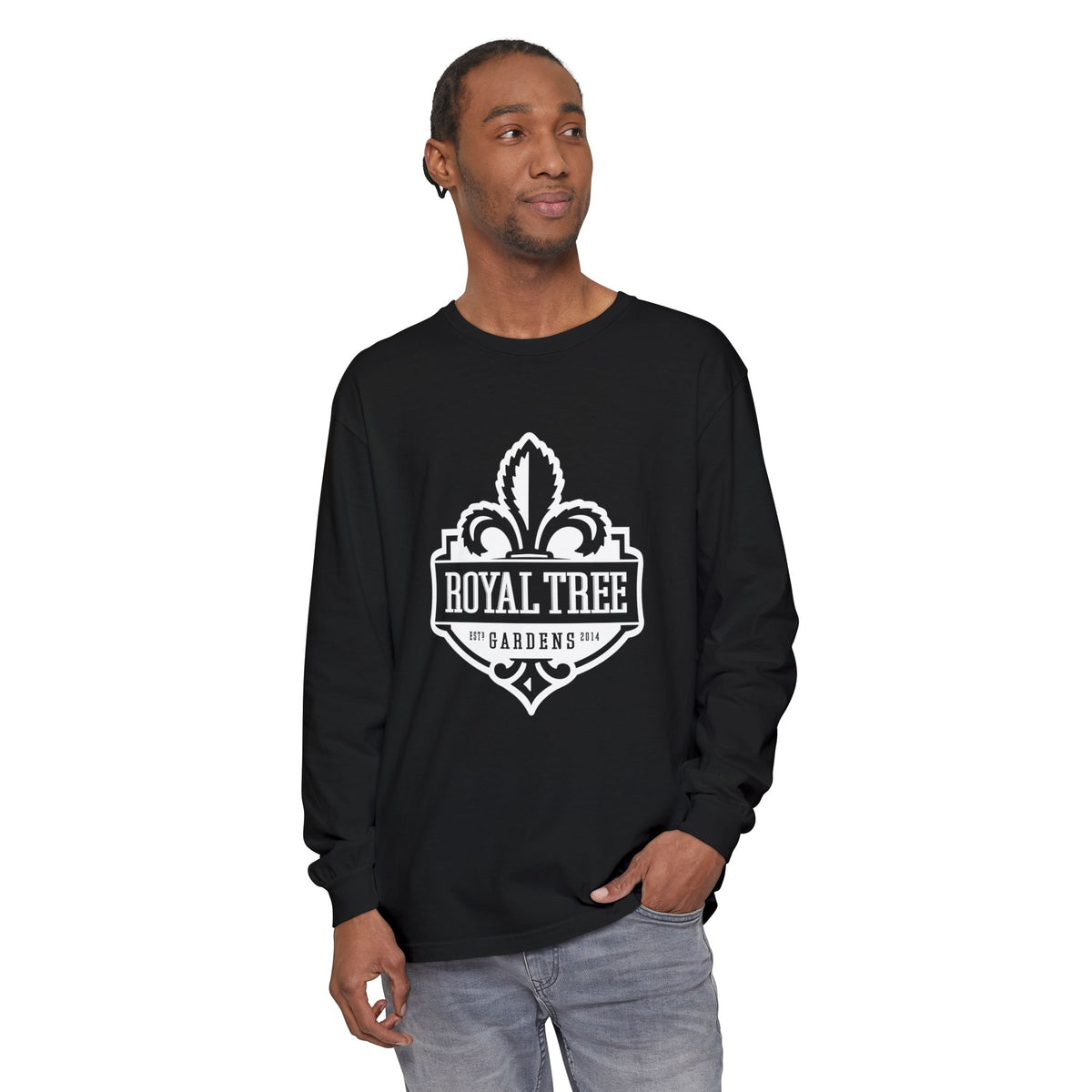 Royal Tree Crest Long Sleeve Tee