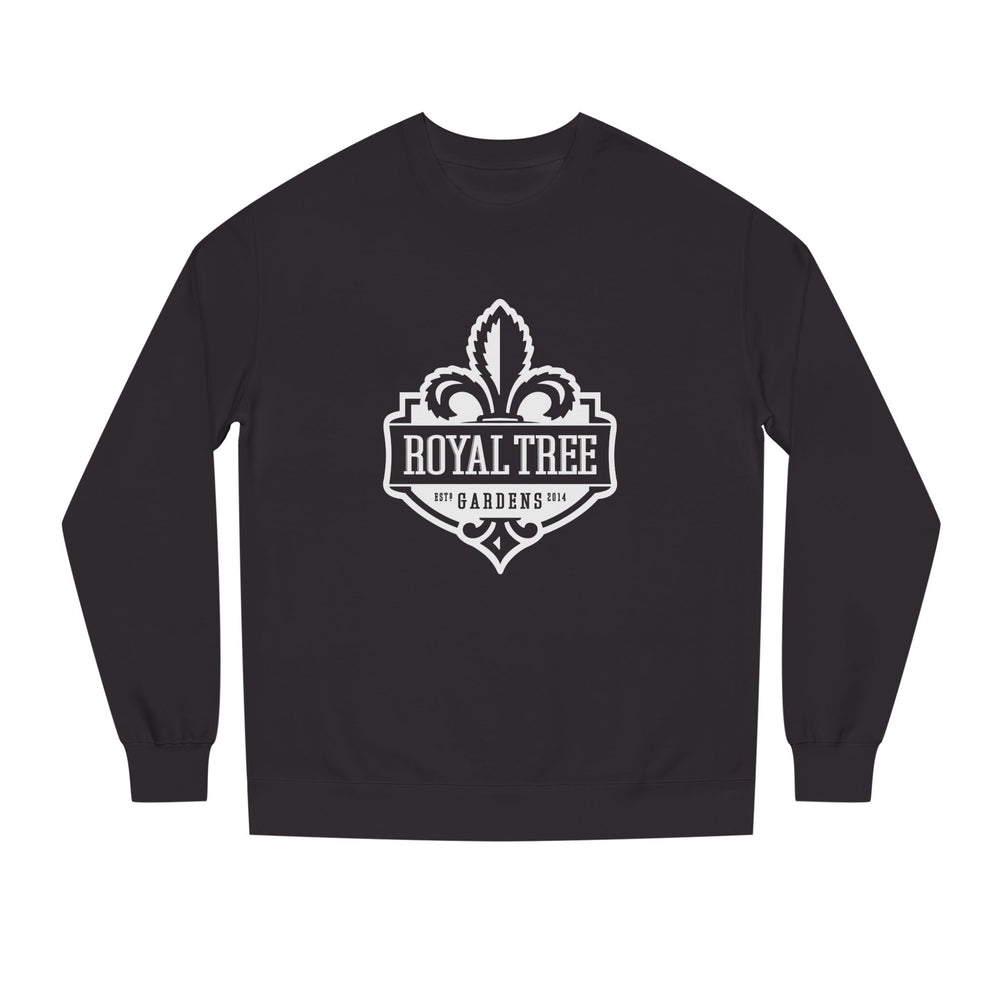 Royal Tree Crest Crewneck — Black