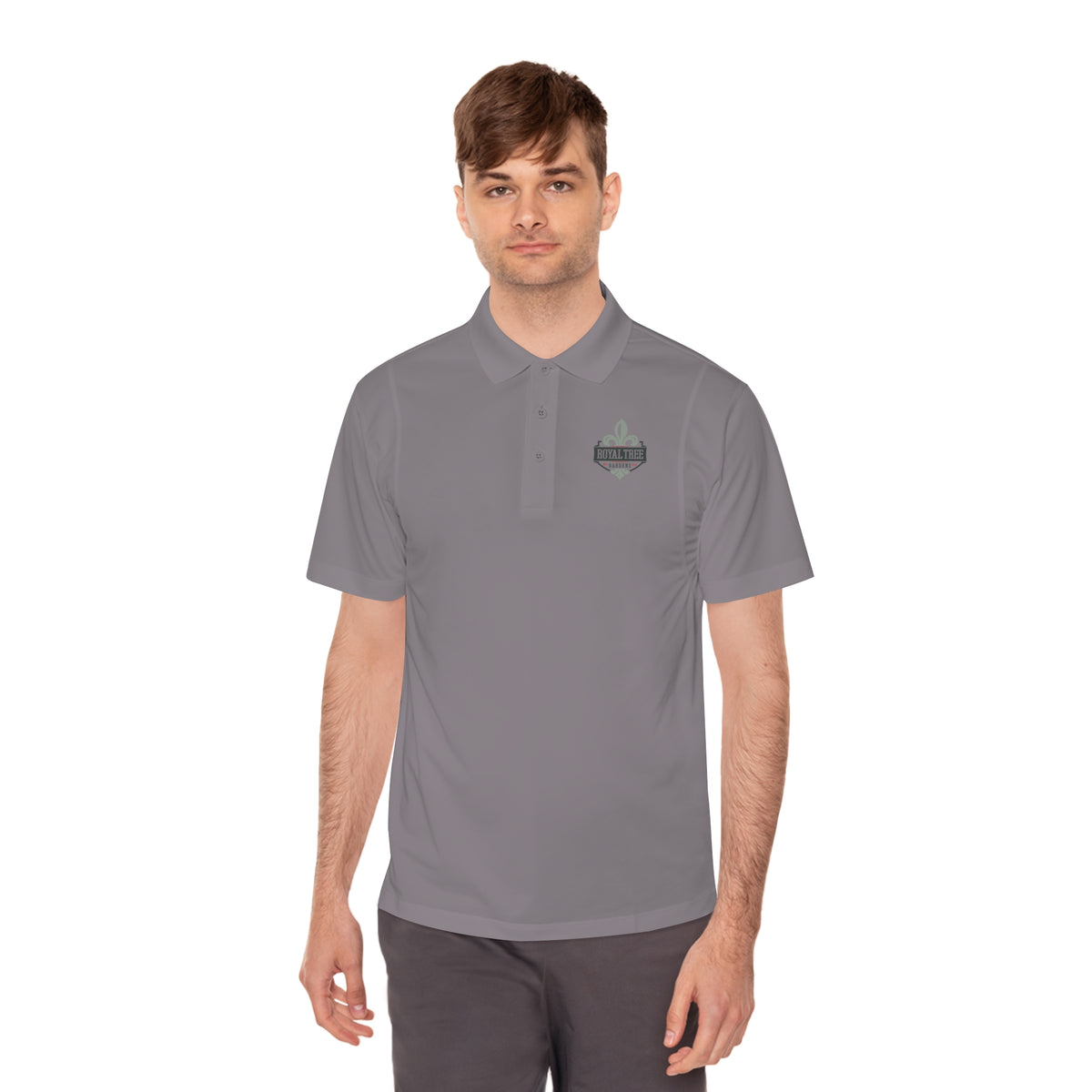 Royal Tree Crest Performance Golf Polo