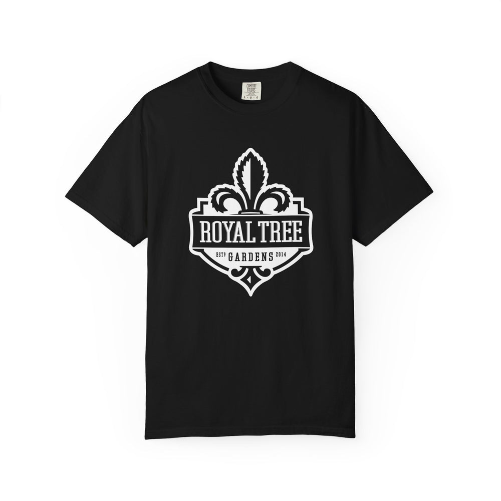 Royal Tree Heritage Crest Tee — Black
