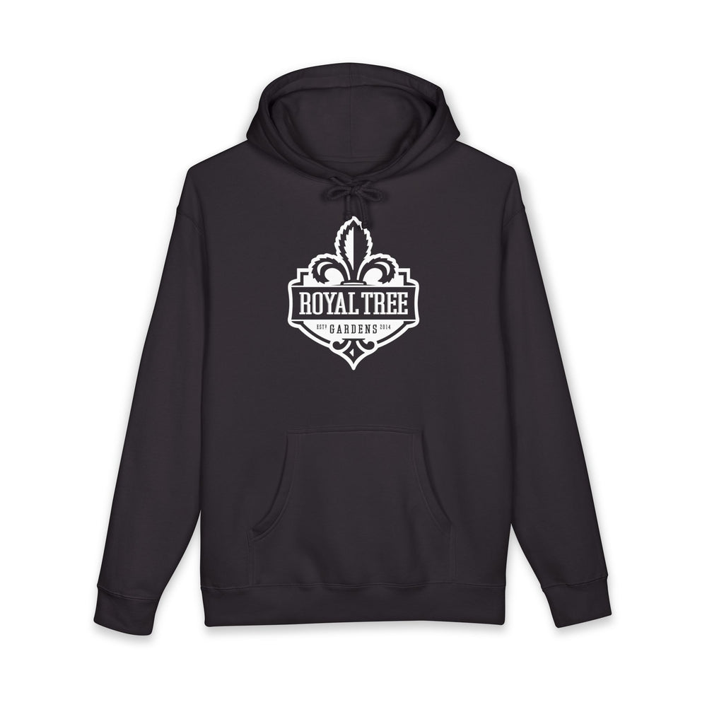 Royal Tree Heritage Crest Hoodie — Black
